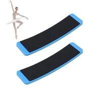 2 PC Torning Assi, Ballet Dance Pirouette Board Nylon Dance Equipment Migliora Il Tuo Equilibrio per Ballerino, Pattinatori di Ghiaccio, ginnaste (Blu)