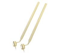2 pcs 0,5 mm 0,7 mm Penna di pittura a linea fine, penna applicatore di vernice per scrittore fluido a linea fine penna per riparare