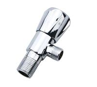 2 PCS 1/2'Male Rubinetto Valvola ad angolo Bagno di arresto Valvole riempimento cromate for cucina WC Per Bagno