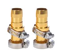 2 Pcs 1 91 Cm -1 95 Cm Connettore Tubo Con Clip Metallo Per La Lavaggio Delle Auto Da Giardino Casa Attrezzatura Pratica Accessorio Testa Irrigazione A Spruzzo Pianta
