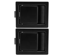 2 pcs 127 x 102 mm con maniglia a pale che tira in acciaio carbone pesante cassetta per monte per monte per monte per camion rv