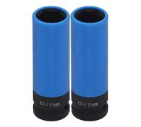 2 Pcs 17 Mm Universals Ruota Bloccano Dado Rimozione Della Chiave Strumento Riparazione Riparazione Facile Da Usare A Vite Antiquane