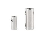 2 pcs 304 morsetto in cricce in acciaio inossidabile montare clip di corda filo con fibbia for bulloni a vite di grub esagonale for 2 3 4 5 6 8 10 mm(For 1.5mm wire)