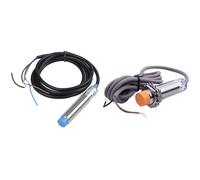 2 Pcs 6-36V Approach Sensor Inductive Proximity NPN NO , LJ18A3-8-Z/BX 8mm & LJ12A3-4-Z/BY 4mm