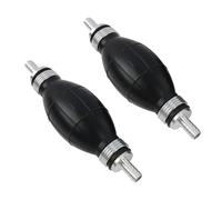 2 PCS 8 mm Pompa Manuale per Carburante, per Benzina Diesel Gasolio, Pompetta Aspirazione per Auto, Barca, Moto, Motore Fuoribordo, Gomma Resistente, Valvole in Metallo, Facile da Usare