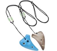 2 pcs a 6 buche Ocarina mini ocarina per bambini apprendimento strumento Ocarina