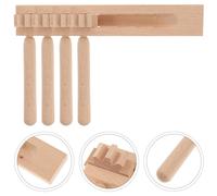 2 pcs a cricchetto produttore di rumore castanet rotante per bambini strumenti