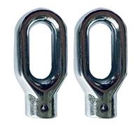 2 pcs a manovella retrattile gancio 1: 7 manico a manovella di ricambio in lega di alluminio per tesa di patio, occhio di attrezzatura minimalista resistente alle intemperie per il trasporto v