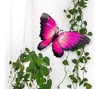 2 Pcs Abbellimento Parete Adesivi Murali Decalcomanie Da Muro Con Farfalle