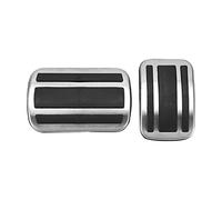 2 pcs Accelerator Pedal Brake Footrest Pad in alluminio Sostituzione in lega per 308S 308 408 4008 5008