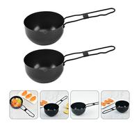 2 Pcs Accessori Campeggio Pentola Da Zaino Spalla Utensili Cucina