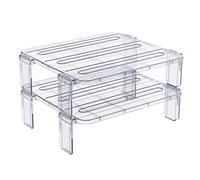 2 Pcs Accessori Frigorifero Rack Di Stoccaggio Vaccini Organizzatore Scaffali