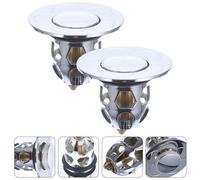 2 Pcs Accessori Per Bagno Tappo X Lavandino Stendatore D'acqua Del