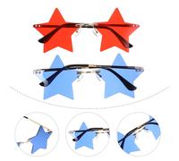 2 Pcs Accessori Per Feste Ed Eventi Occhiali Festa Party Gli Di Favore Della