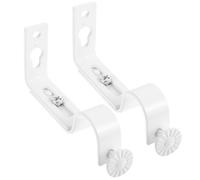2 Pcs Accessori Per La Camera Da Letto Staffe Tende Staffa Del Soffitto Bordo