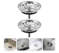 2 Pcs Accessori Per Lavello Tappi Cucina Drenare Il Raccoglitore Di Capelli