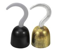 2 Pcs Accessorio Capitan Uncino Per La Festa Costume Da Pirata Ganci Gancio