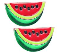 2 Pcs Accessorio Di Moda Per Abbigliamento Casual Spilla Cocomero Abito Uomo