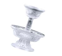 2 Pcs Accessorio Per Il Tempio Coppa Delle Offerte Ciotola Dell'altare