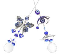 2 Pcs Acchiappa Sole in Cristallo Acchiappasole Crystal Suncatcher