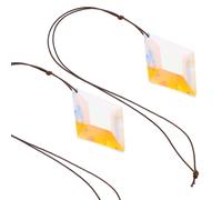 2 Pcs Acchiappasole Per Finestre Ciondolo Con Finestra Cristallo