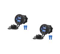 2 PCS Adattatore Auto Usb Monopattino Accessori Caricatore Della Moto