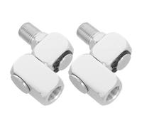 2 Pcs Adattatore Connettore Del Tubo D'aria Raccordo Per Girevole