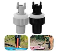 2 Pcs Adattatore Della Valvola Dell'aria Strumento Per Aerare Il Kayak Barche