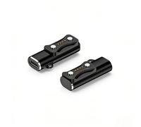 2 Pcs Adattatore USB C Caricatore Compatibile con Polar Pacer,Adattatore Magnetico Portatile,Compatibile con Polar Vantage V3/M3 /Ignite 3/Grit X2,Grigio