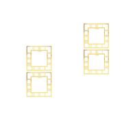 2 Pcs Adesivo Orologio Digitale Da Parete Per Camera Letto Decalcomanie