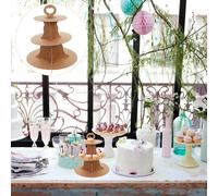 2 Pcs Alzata Torta Sottotorta Porta Cupcake Espositore Per Torte