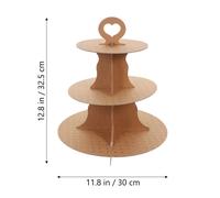 2 Pcs Alzatine Per Torte Alzata Cupcake Porta Torta Supporto Feste