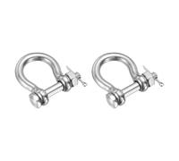 2 Pcs Anelli a Bow in Acciaio Inox 304 per Marine Grade 3/8"