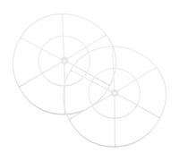 2 Pcs Anelli Metallo Anello Per Appendere Soffitto Cerchio Del Drappo