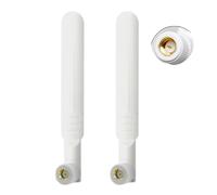 2 Pcs Antenna 4G LTE SMA Maschio 16cm WiFi Omni Direzionale Amplificatori di Segnale, Antenna Wifi, Antenna Esterna 4G, per Router CPE, Hotspot Mobile, Extender, Cellular Trail Cameras