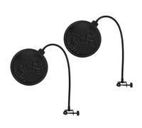 2 Pcs Antivento Microfono Per Protezione Del Filtro Anti-pop Schermatura