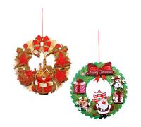 2 PCS Appendi Ghirlanda Per Porta Addobbi Porte Decorazioni Appese Alla