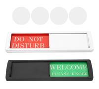 2 Pcs Appendino Per Porta Privacy Do Not Disturb Cartello Della