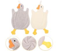 2 Pcs Asciugamani Per Le Fazzini Asciugamano Sospeso Vello Di Corallo