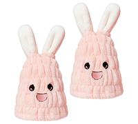 2 Pcs Asciugamano Capelli Cofano Di Asciugatura Dei Donne Capo Doccia