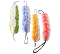 2 Pcs Asciugamano Esfoliante Spazzola Per Doccia Scrubber Da Bagno