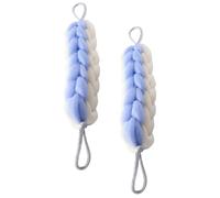 2 Pcs Asciugamano Esfoliante Spazzola Per Doccia Scrubber Da Bagno