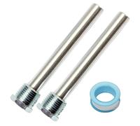 2 pcs Assodo anodo dello scaldabagno RV Assodo 1/2NPT ANODE lucidato con sostituzione del nastro di tenuta 0, 9x4, 5 pollici accessori per