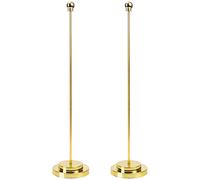 2 Pcs Asta Bandiera Ufficio Titolare Della Dell'ufficio Portapalo