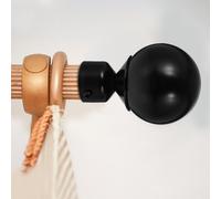 2 Pcs Asta Finestra Bacchetta Accessori Canna Romana Testa