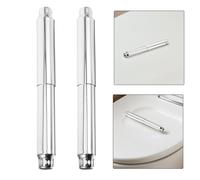 2 Pcs Asta Molla Con Nucleo in Cartone Inserto Per Carta Igienica