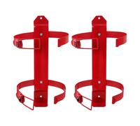2 Pcs Attacco Per Estintore Da Muro Porta Estintori Parete Staffa Metallo