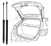 2 Pcs AutoLeva idraulica del bagagliaio Per Opel Mokka II Mokka-e (76) 2020-2021(OEM:253865)-57.7cm Portellone Posteriore Sostituzione Asta Idraulica Automob Parti per Auto
