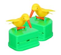 2 Pcs Automatico Per Stuzzicadenti Via Da Viaggio Organizzatore Di