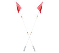 2 Pcs Bandiera Da Ciclismo Con Asta Portabandiera Per Bici Della Bicicletta